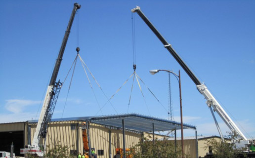 Christensen Construction Rental Crane